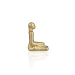Bronze Male Lotus Pose - Padmasana (small)