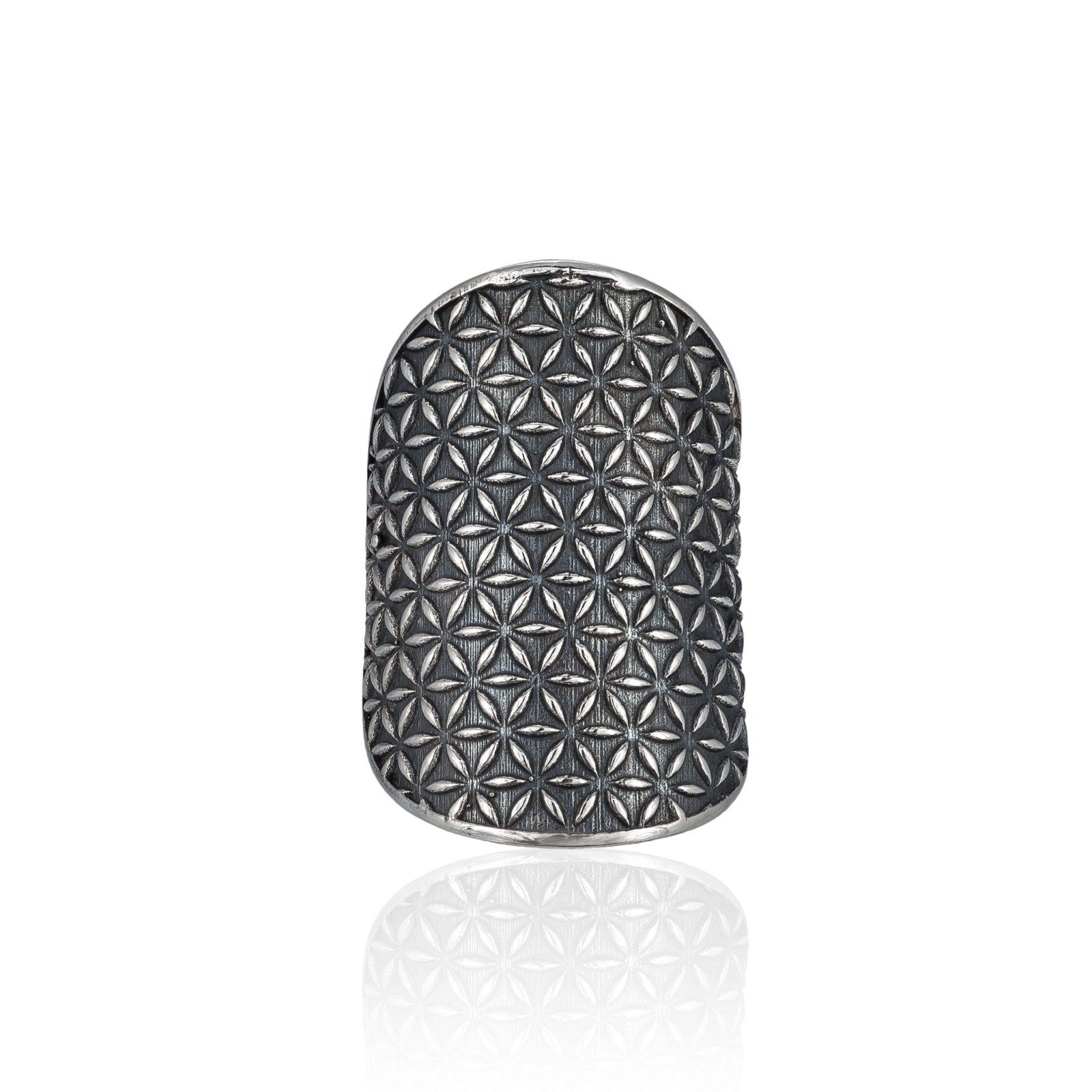 "Galaxy" Flower Of Life Ring