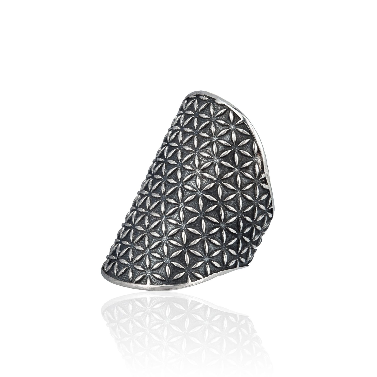 "Galaxy" Flower Of Life Ring