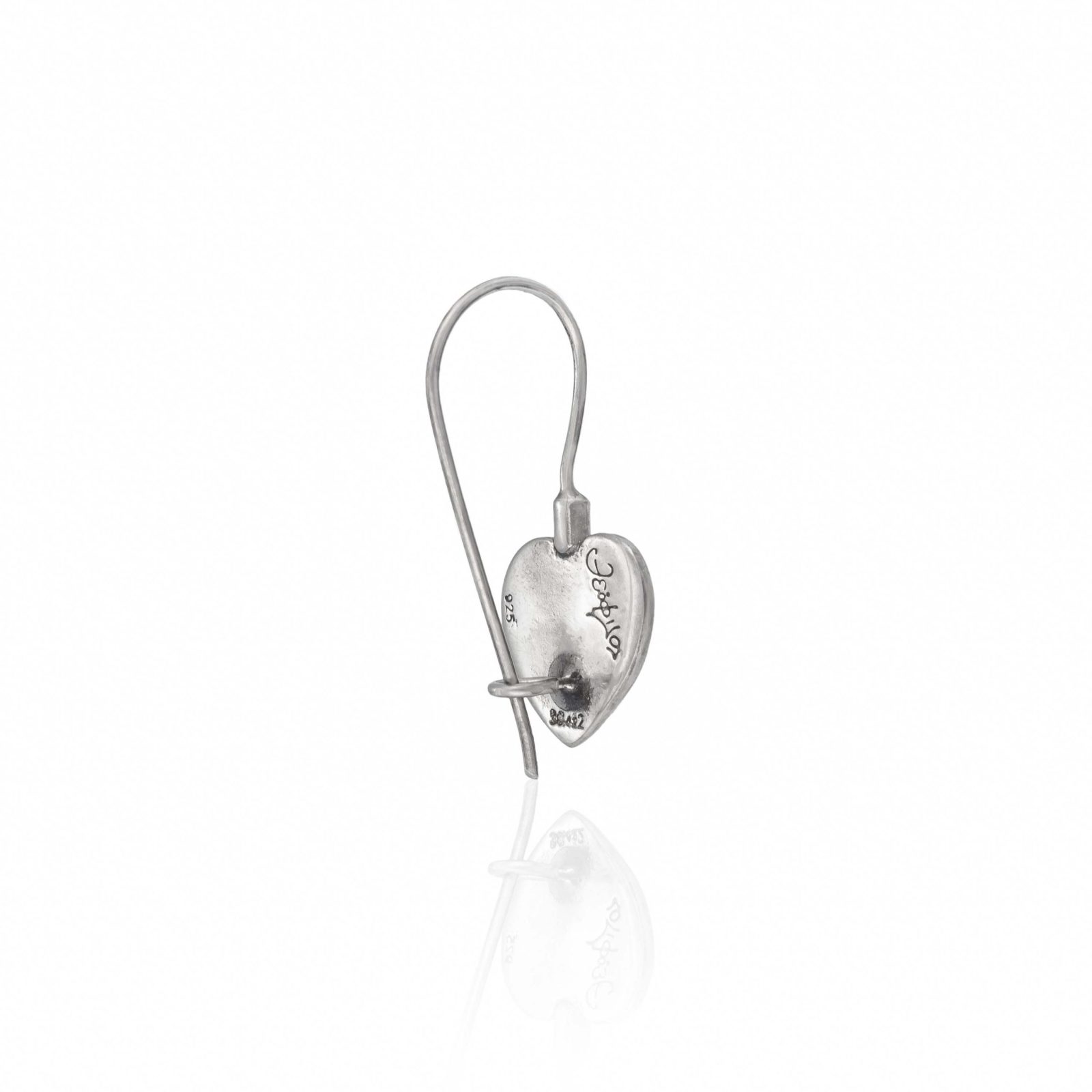 The Dance of the Angels Silver Earrings (small)
