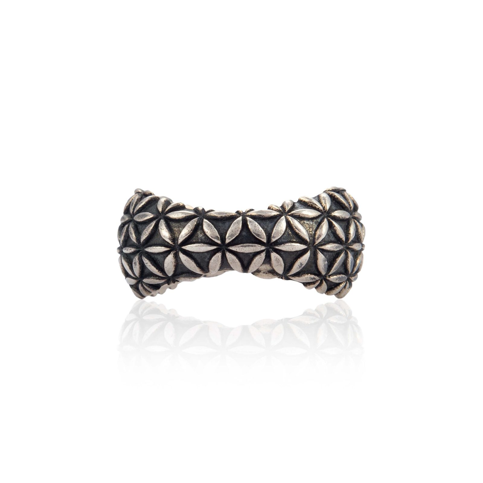 Blume Des Lebens Ring (Breit)