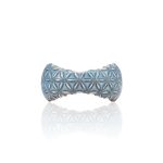 Blume Des Lebens Ring Mit Emaille (Breit) Blume Des Lebens Ring Mit Emaille (Breit)