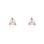 Triquetra Silber Ohhringe mit Emaille Triquetra Silber Ohhringe mit Emaille