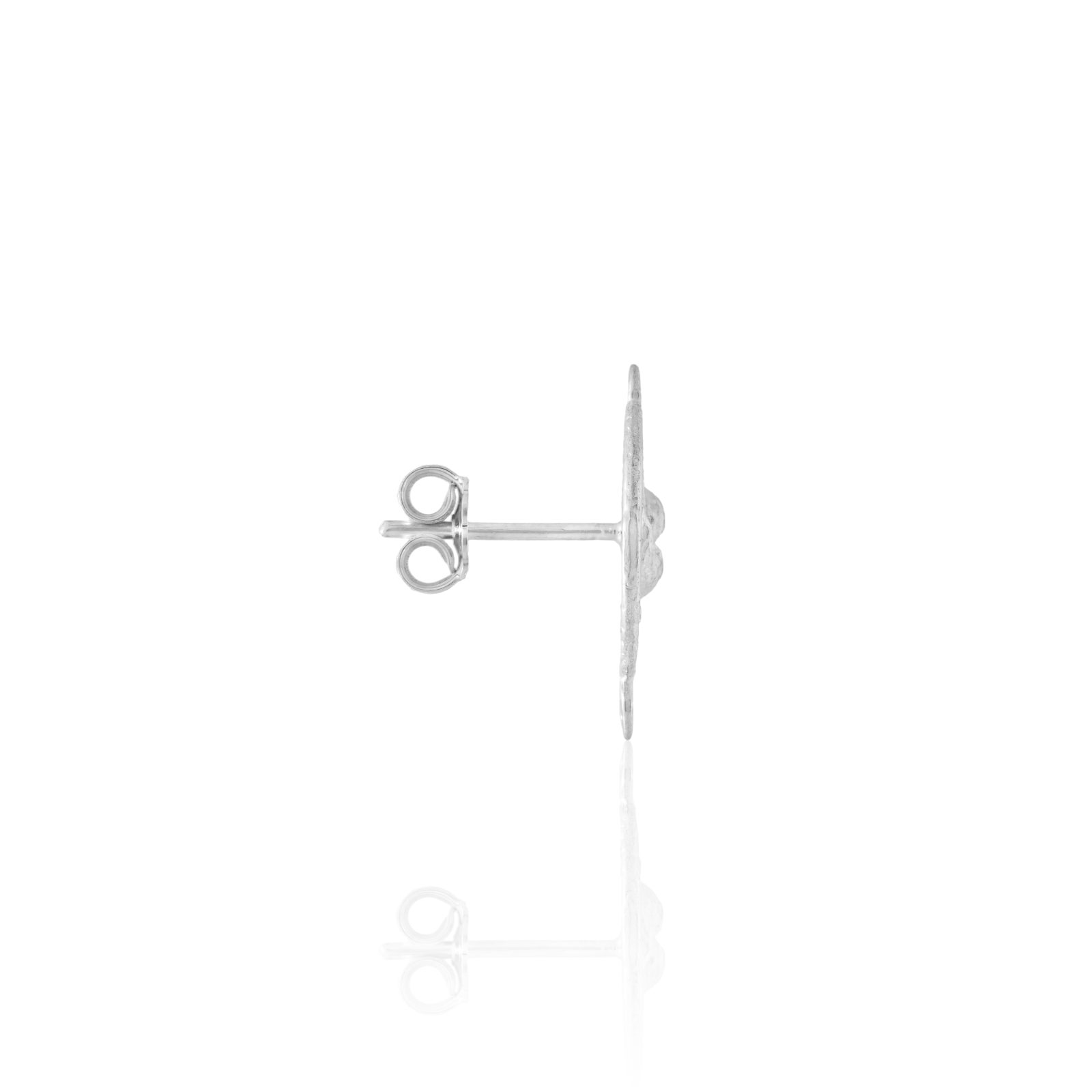 Spiral Of Life Silver Earrings